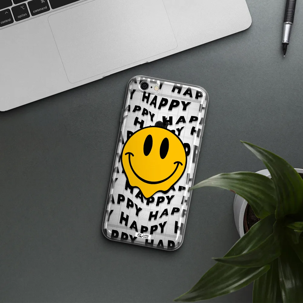 Happy Emoji Apple iPhone 6 plus Clear TPU Case