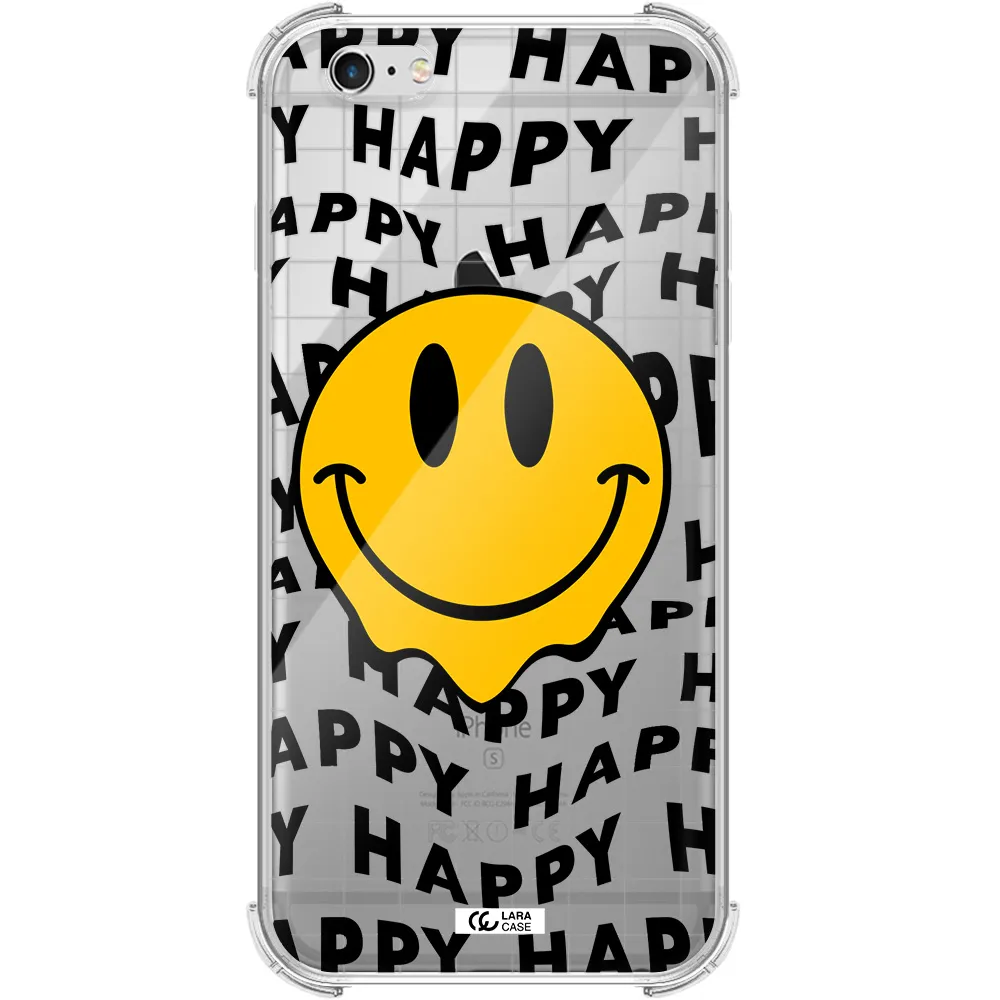 Happy Emoji Apple iPhone 6S Clear PC Case