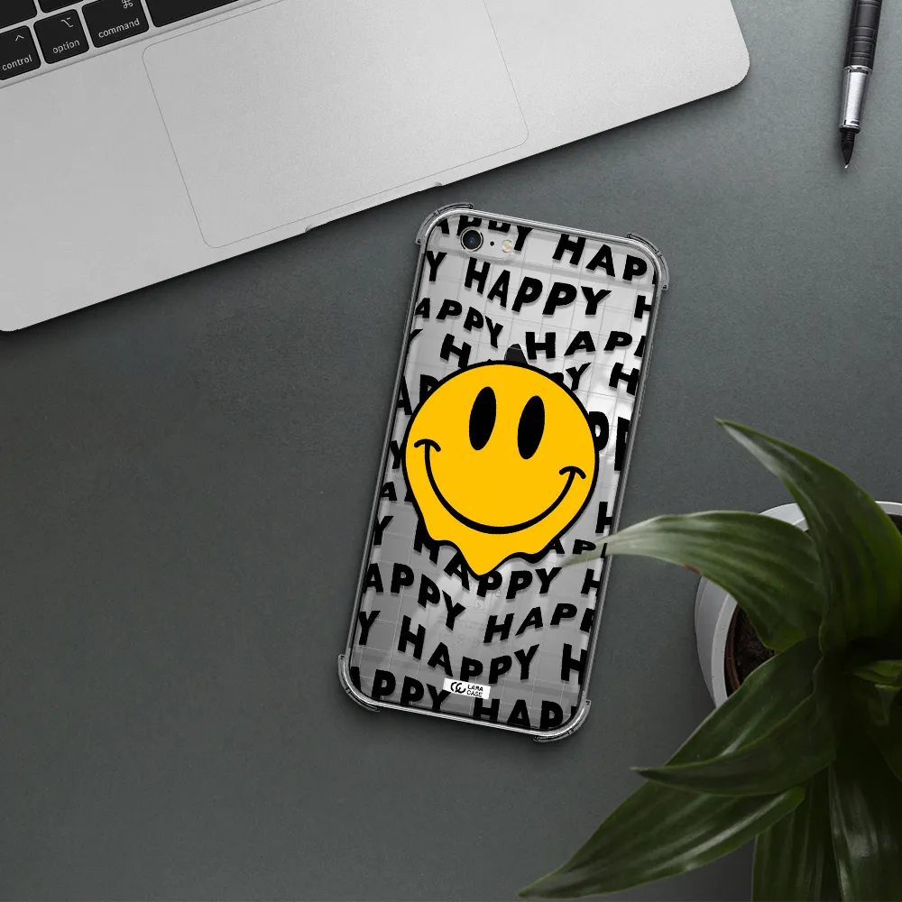 Happy Emoji Apple iPhone 6S Clear PC Case