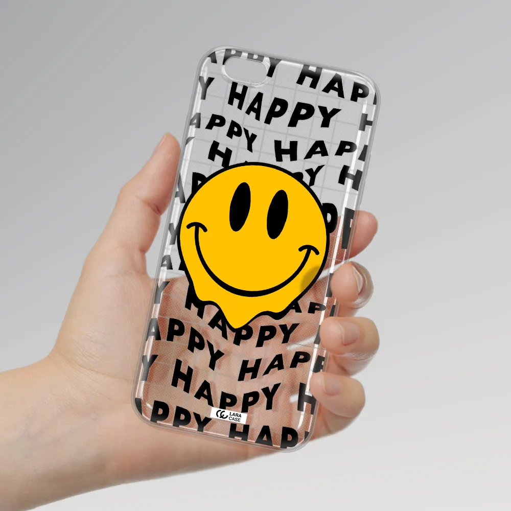 Happy Emoji Apple iPhone 6S Clear TPU Case