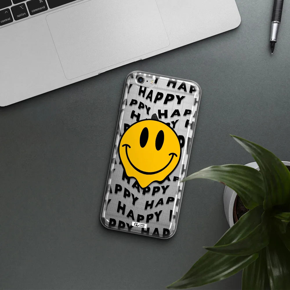 Happy Emoji Apple iPhone 6S Clear TPU Case