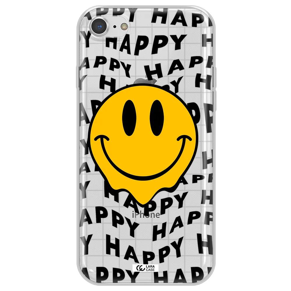 Happy Emoji Apple iPhone 7 Clear TPU Case