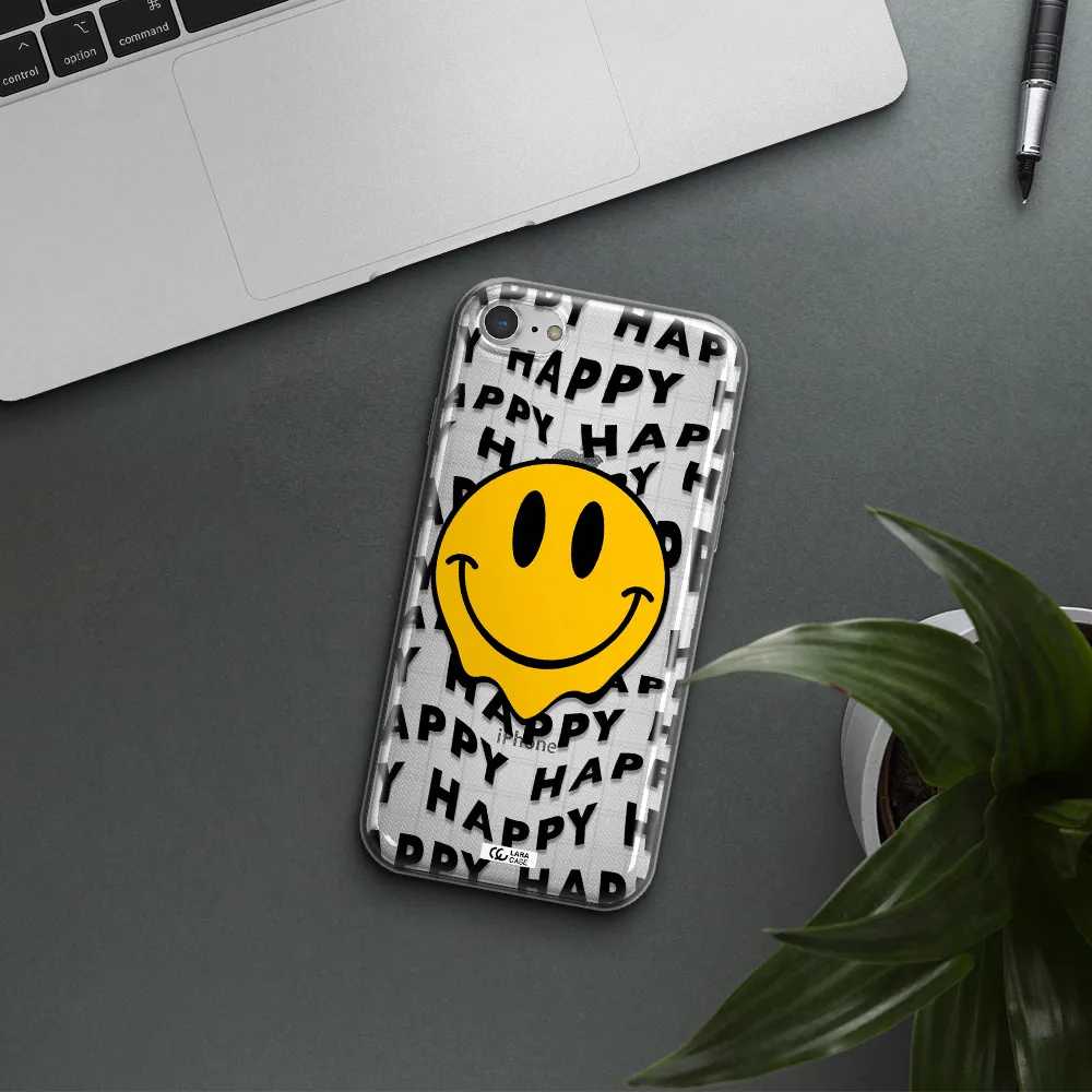 Happy Emoji Apple iPhone 7 Clear TPU Case