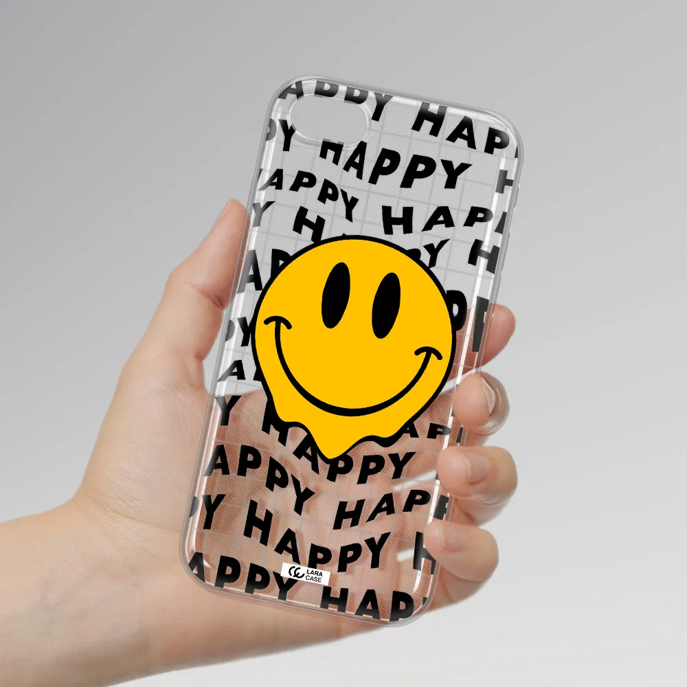 Happy Emoji Apple Iphone Se 2020 Clear Tpu Case