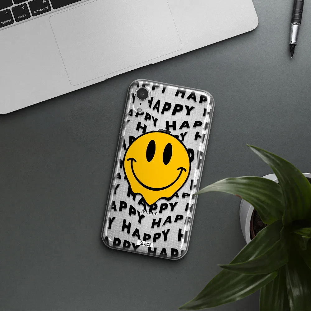 Happy Emoji Apple iPhone XR Clear TPU Case