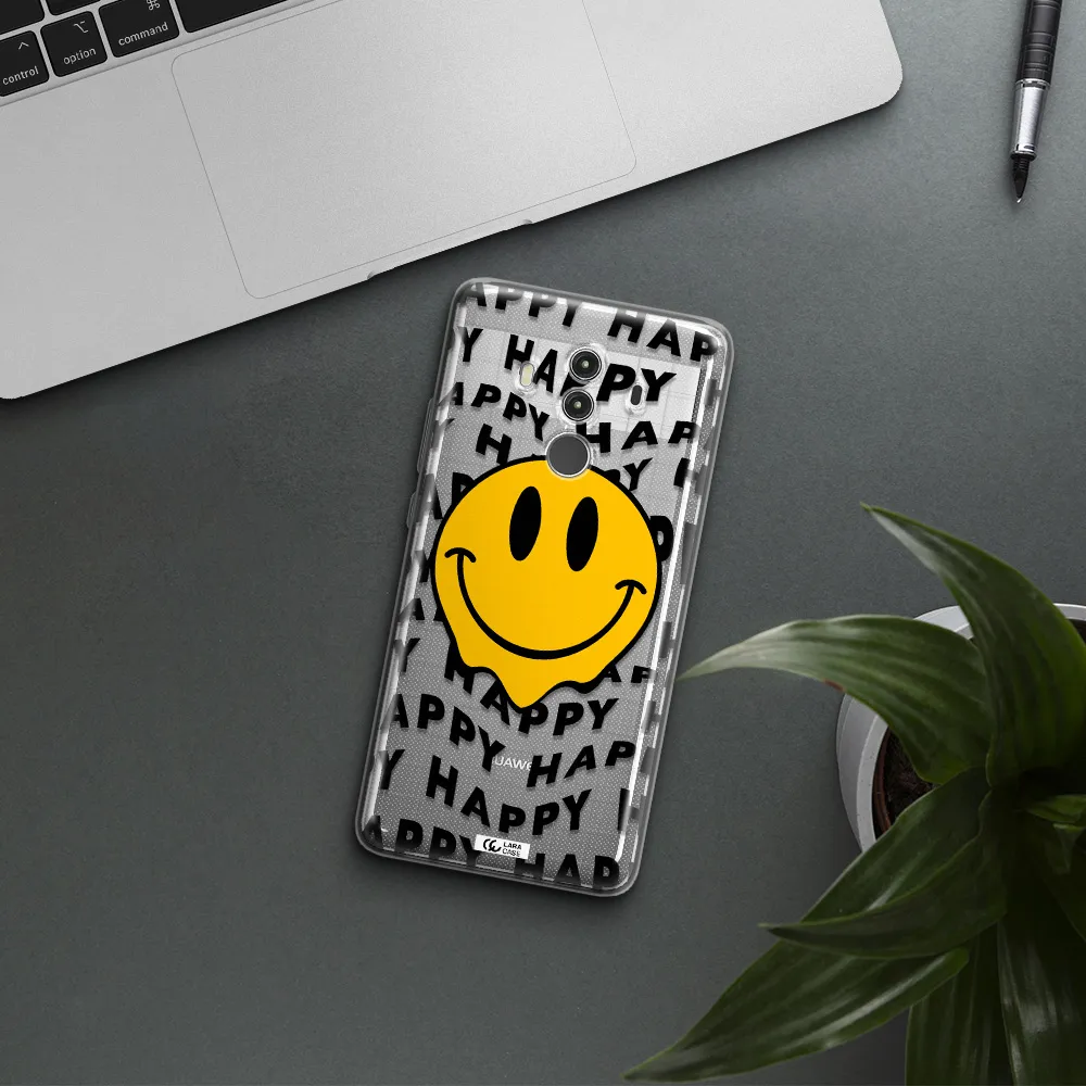 Happy Emoji Huawei Mate 10 Clear TPU Case