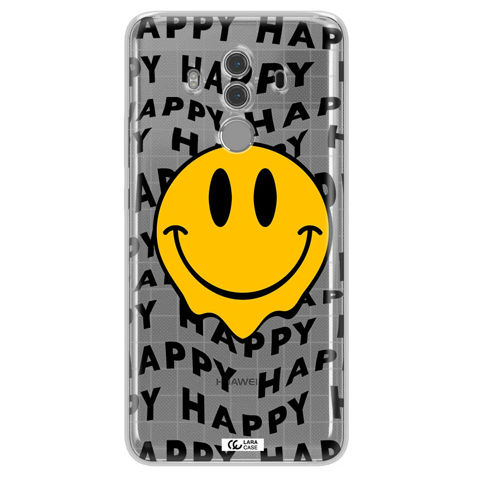 Happy Emoji Huawei Mate 10 Pro Clear TPU Case
