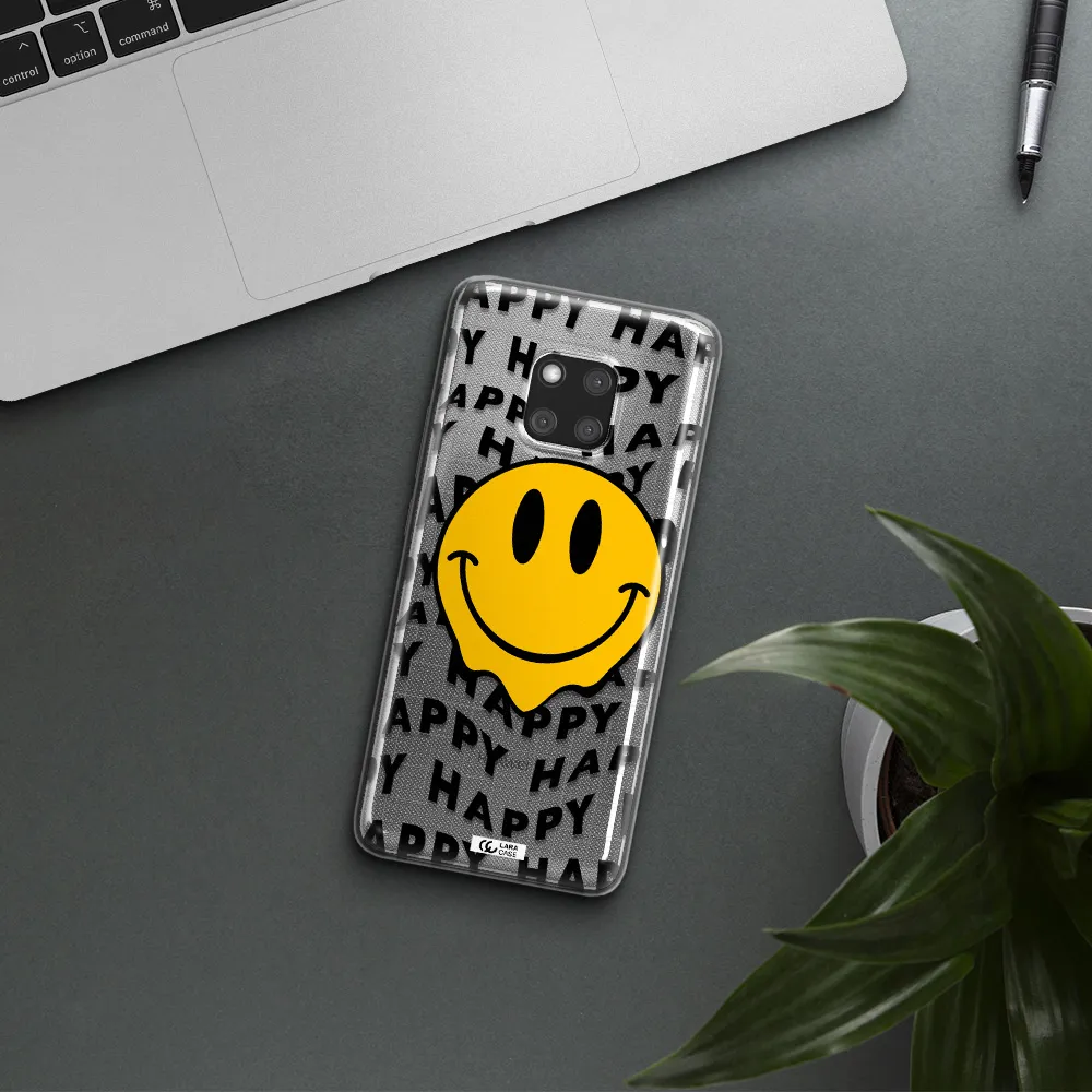 Happy Emoji Huawei Mate 20 Pro Clear TPU Case