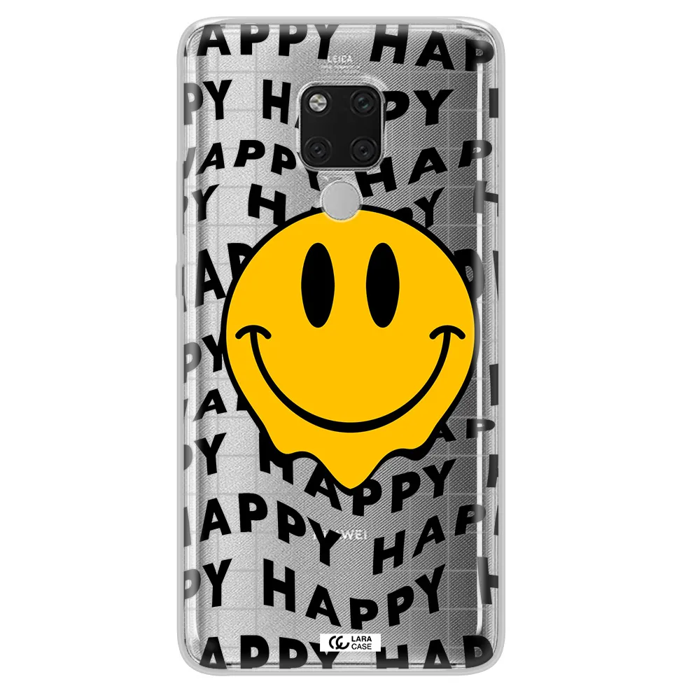 Happy Emoji Huawei Mate 20X Clear TPU Case