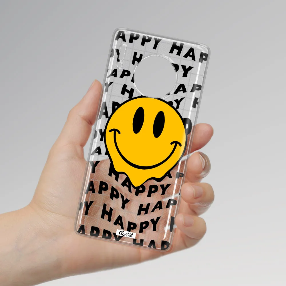 Happy Emoji Huawei Mate 30 Pro Clear TPU Case