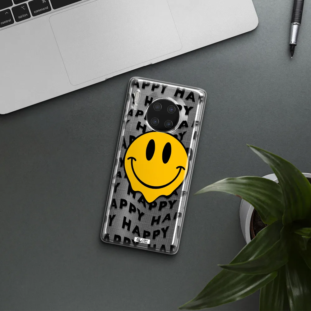 Happy Emoji Huawei Mate 30 Pro Clear TPU Case
