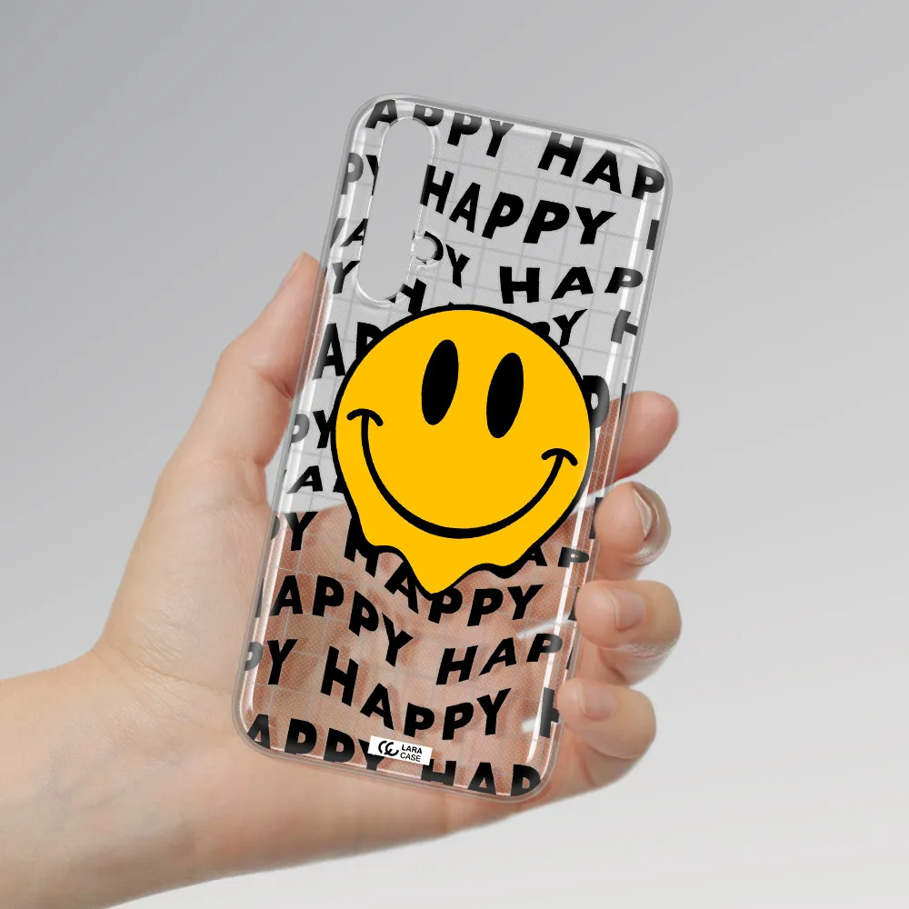Happy Emoji Huawei Nova 5t Clear TPU Case