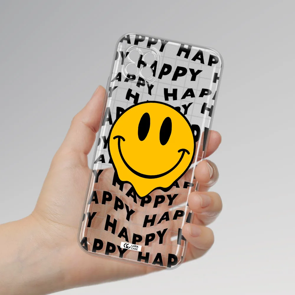 Happy Emoji Huawei Nova 7I Clear Tpu Case