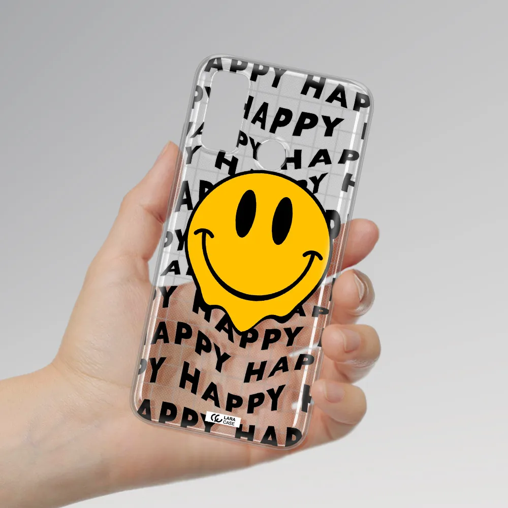 Happy Emoji Huawei P Smart 2020 Clear TPU Case