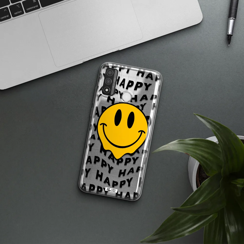 Happy Emoji Huawei P Smart 2020 Clear TPU Case