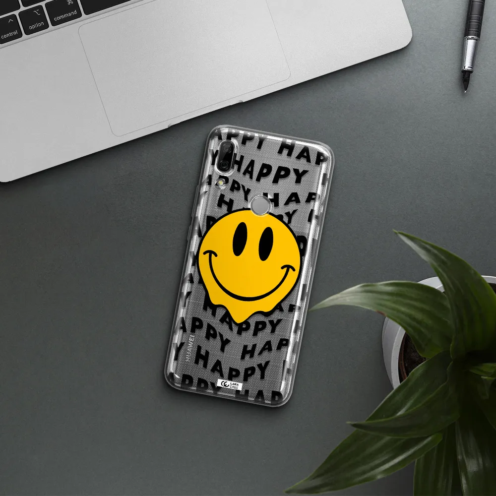 Happy Emoji Huawei P Smart Z Clear TPU Case
