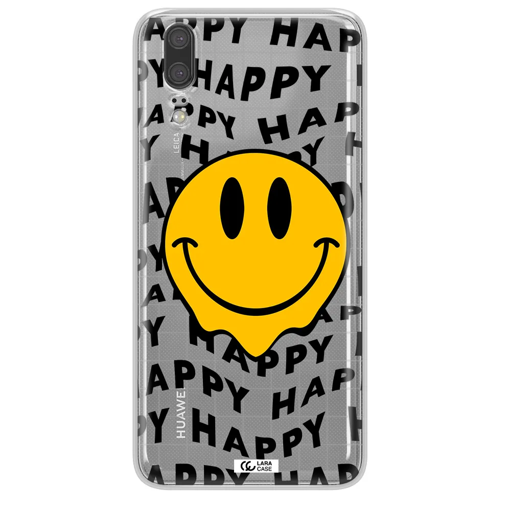 Happy Emoji Huawei P20 Clear TPU Case