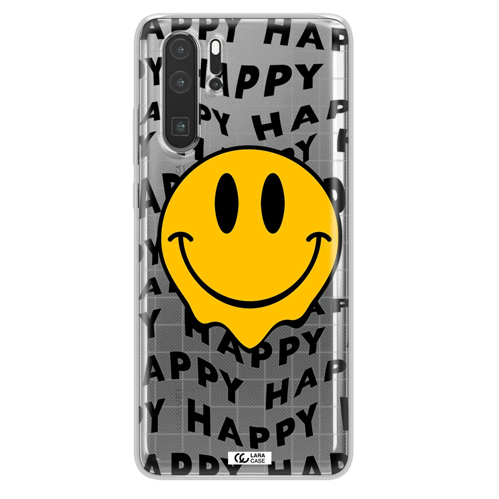 Happy Emoji Huawei P30 Pro Clear TPU Case