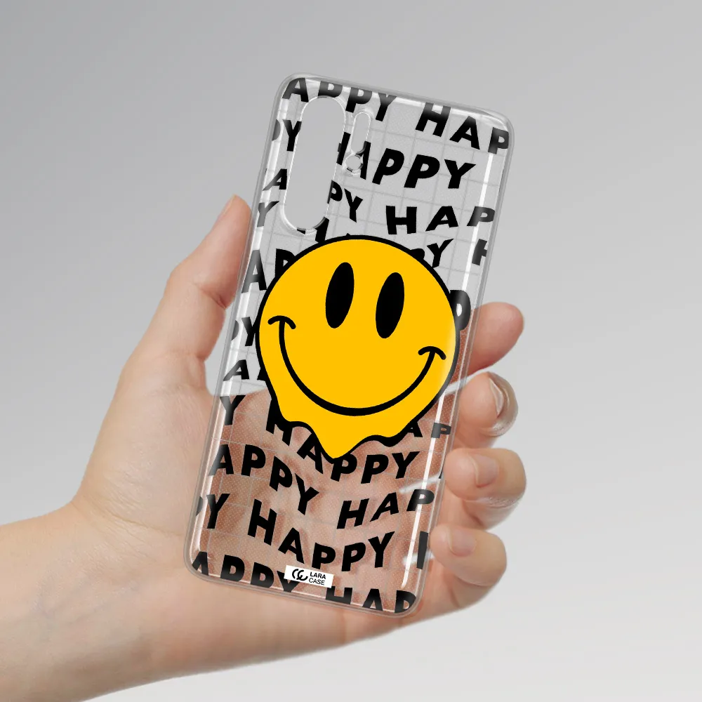 Happy Emoji Huawei P30 Pro Clear TPU Case