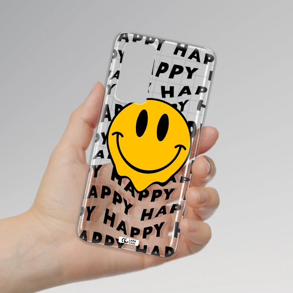 Happy Emoji Huawei P40 Clear TPU Case