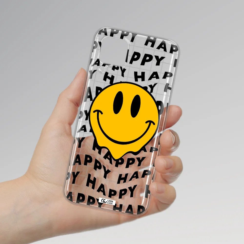 Happy Emoji Huawei P40 Lite Clear TPU Case