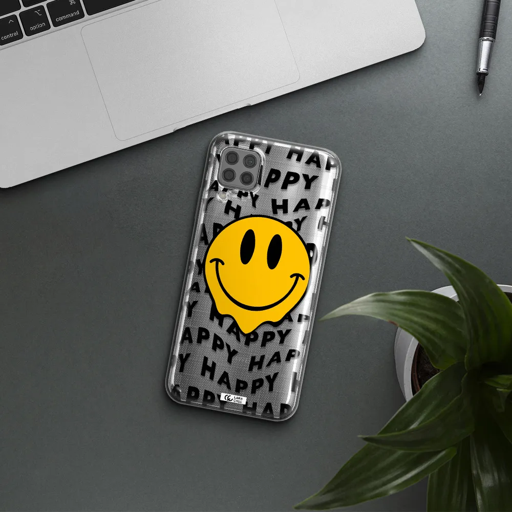 Happy Emoji Huawei P40 Lite Clear TPU Case