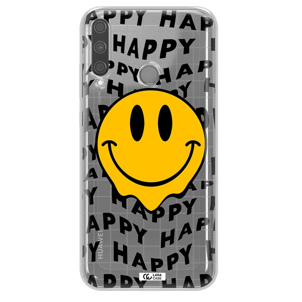 Happy Emoji Huawei P40 Lite E Clear TPU Case