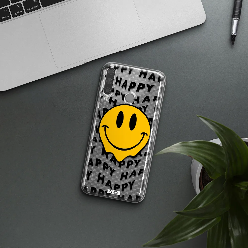 Happy Emoji Huawei P40 Lite E Clear TPU Case