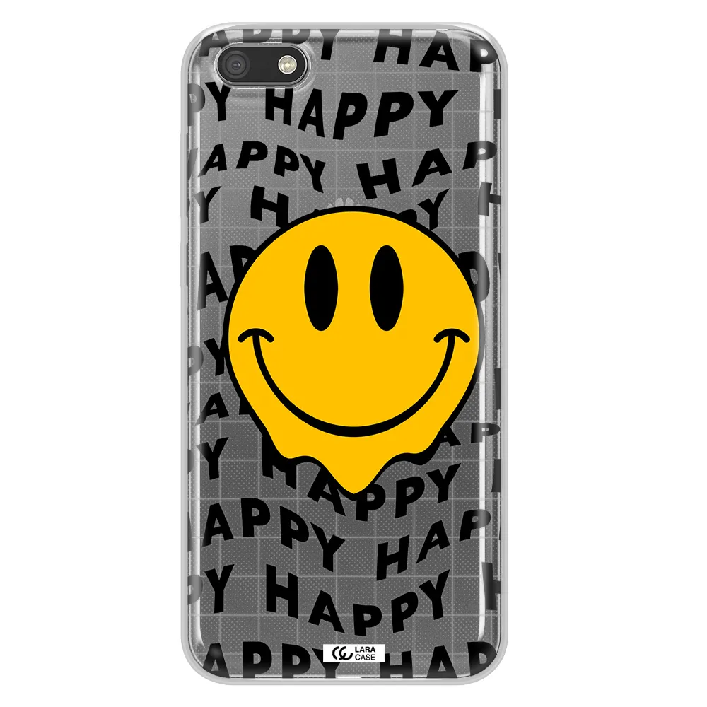 Happy Emoji Huawei Y5 2018 Clear TPU Case