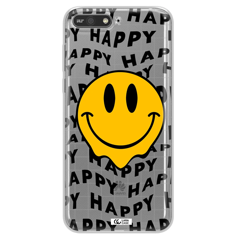 Happy Emoji Huawei Y6 2018 Clear TPU Case