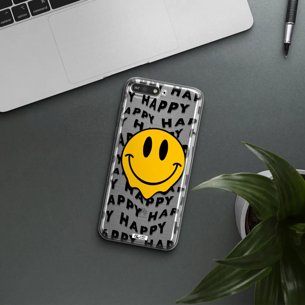 Happy Emoji Huawei Y6 2018 Clear TPU Case
