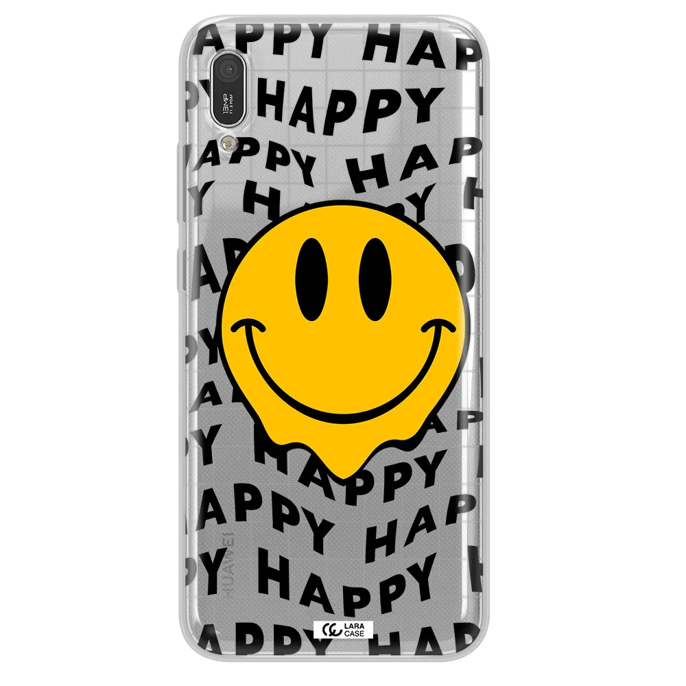 Happy Emoji Huawei Y6 Pro 2019 Clear TPU Case