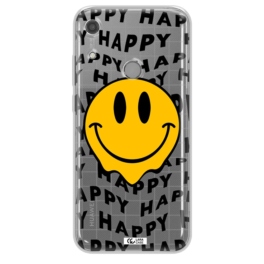 Happy Emoji Huawei Y6S Clear TPU Case