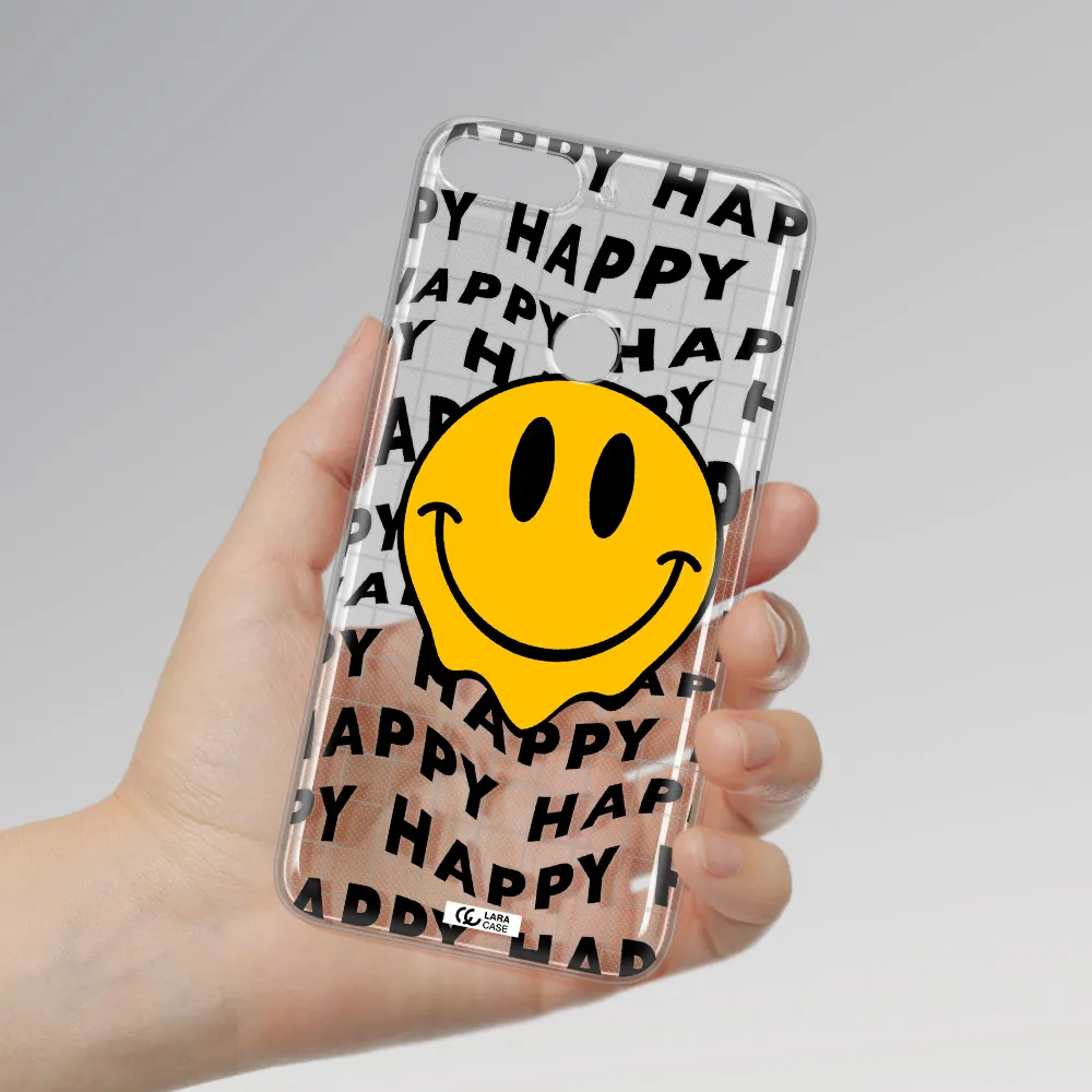 Happy Emoji Huawei Y7 Prime 2018 Clear TPU Case