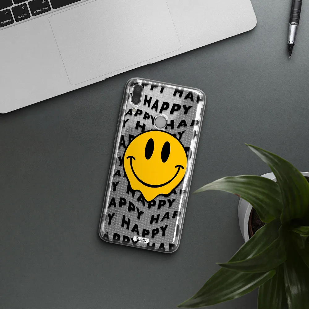 Happy Emoji Huawei Y9 2019 Clear TPU Case