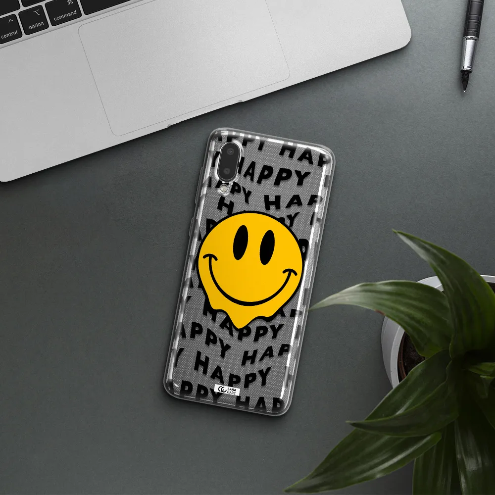 Happy Emoji Samsung A02 Clear TPU Case