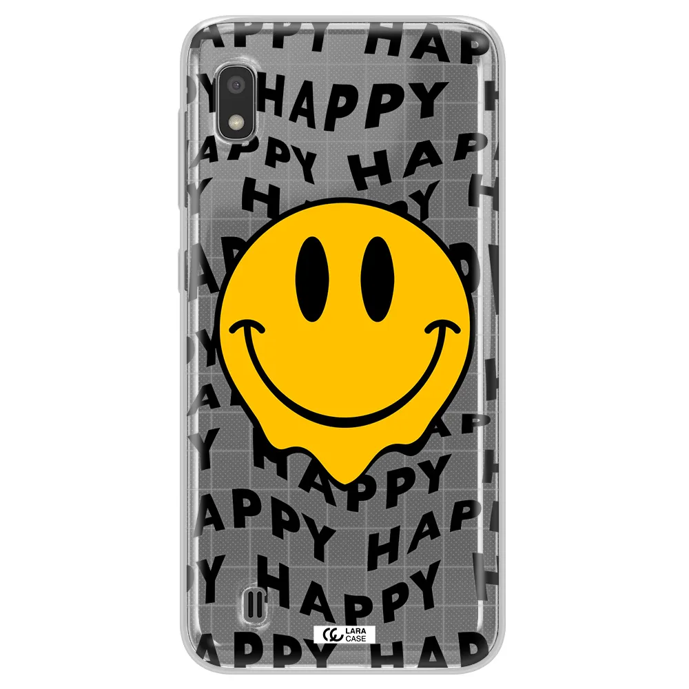 Happy Emoji Samsung A10 Clear TPU Case