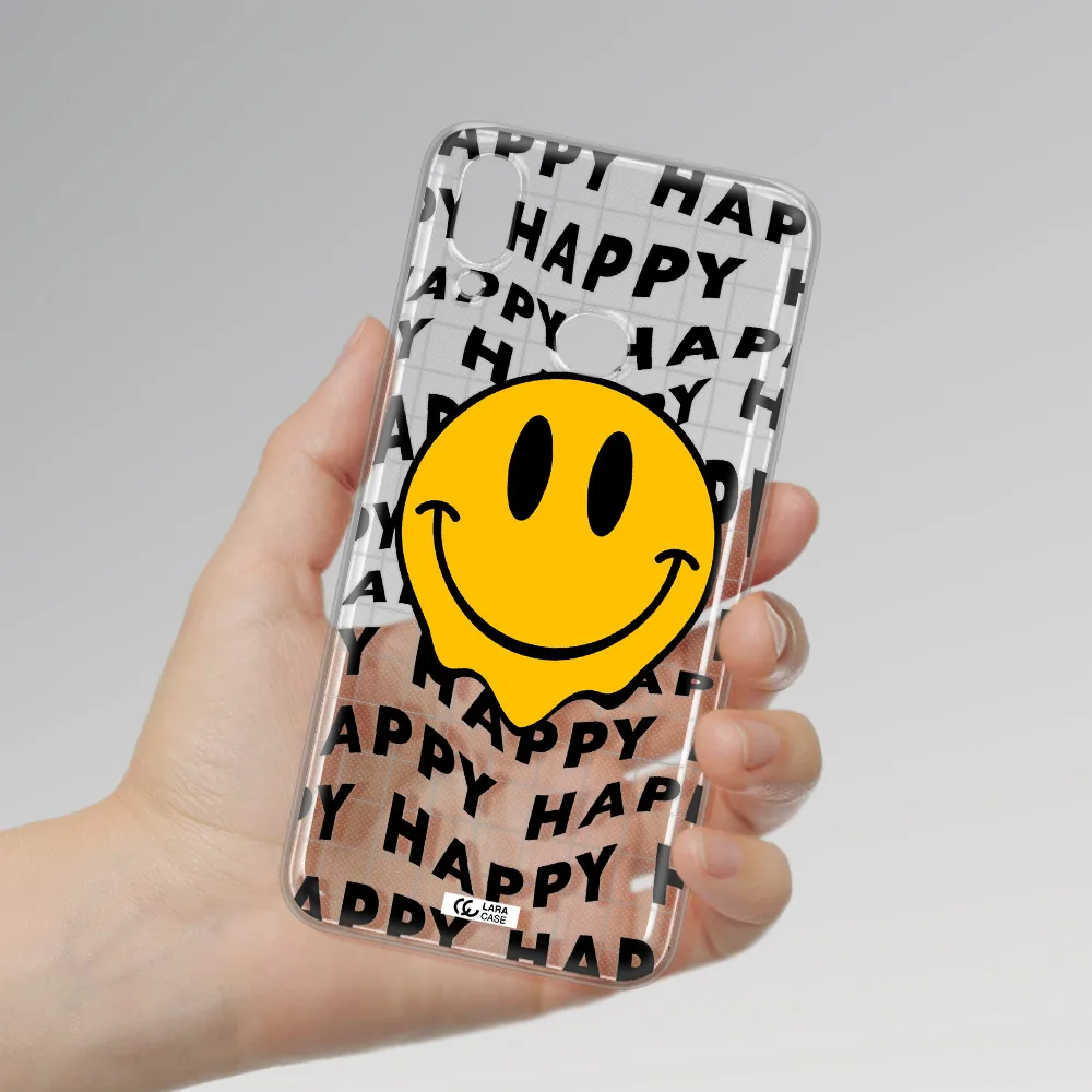 Happy Emoji Samsung A10S Clear TPU Case