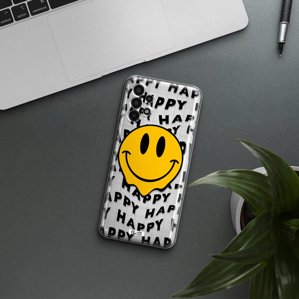Happy Emoji Samsung A13 4g Clear TPU Case