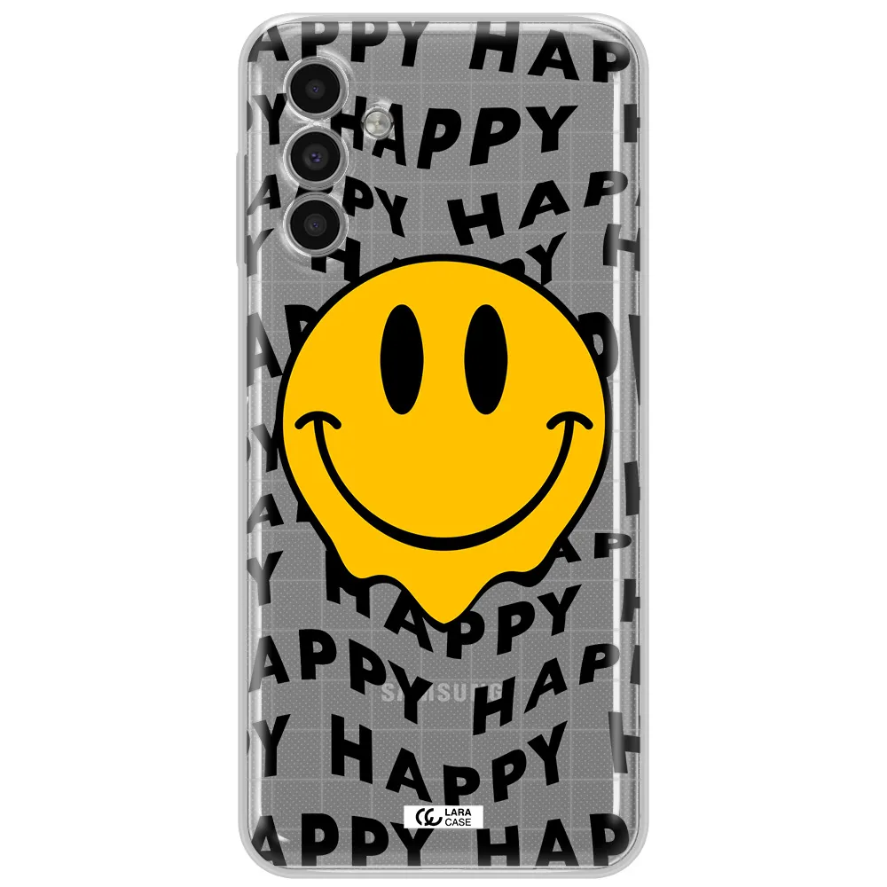Happy Emoji Samsung A13 5G Clear Tpu Case