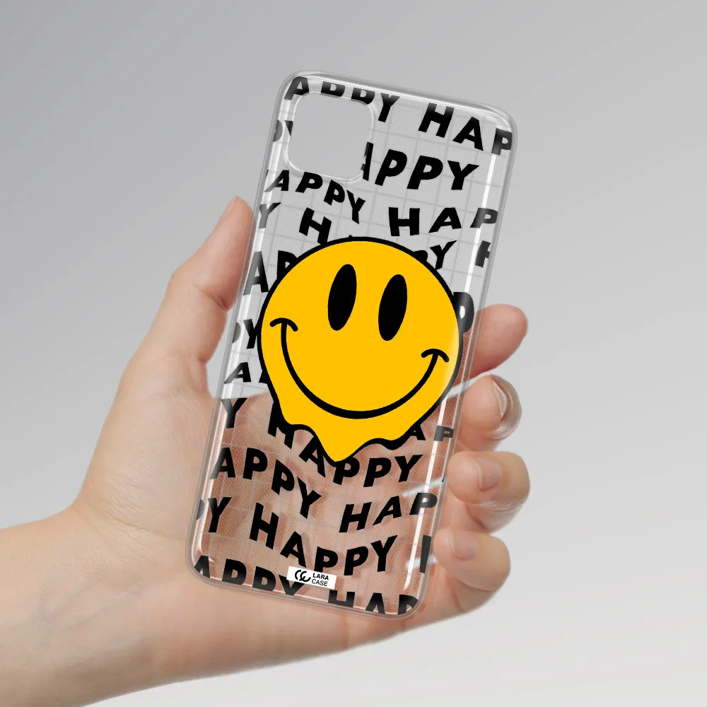 Happy Emoji Samsung A22 5g Clear TPU Case