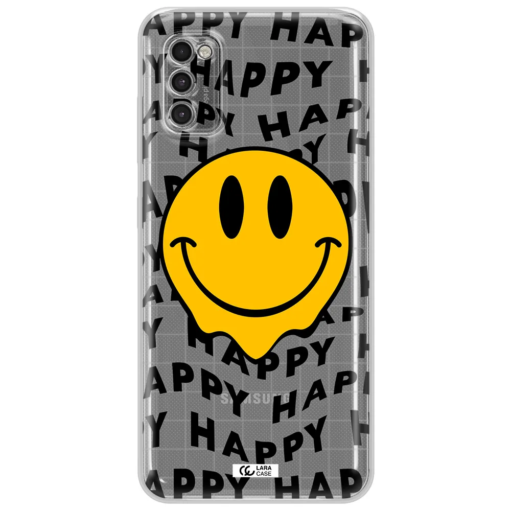 Happy Emoji Samsung A41 Clear Tpu Case