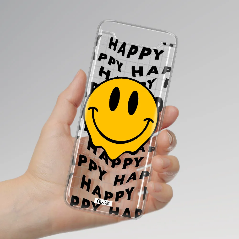 Happy Emoji Samsung A80 Clear TPU Case