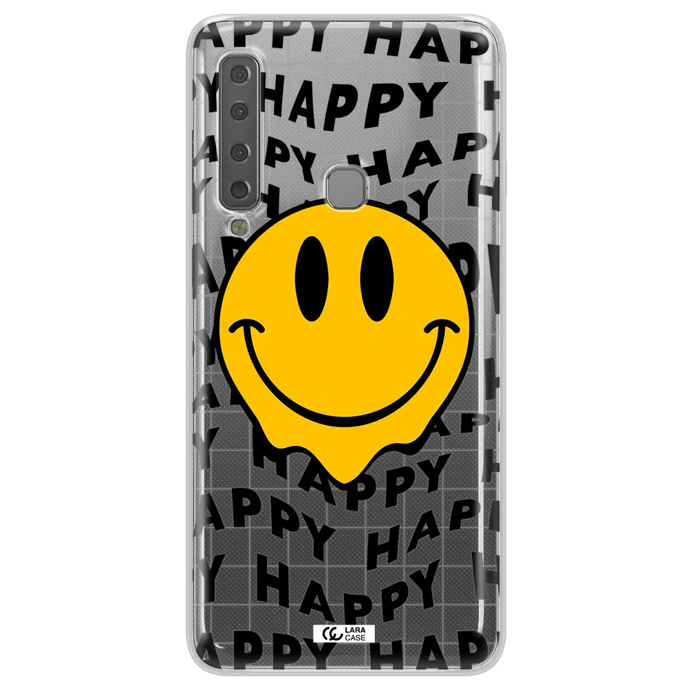 Happy Emoji Samsung A9 2018 Clear TPU Case