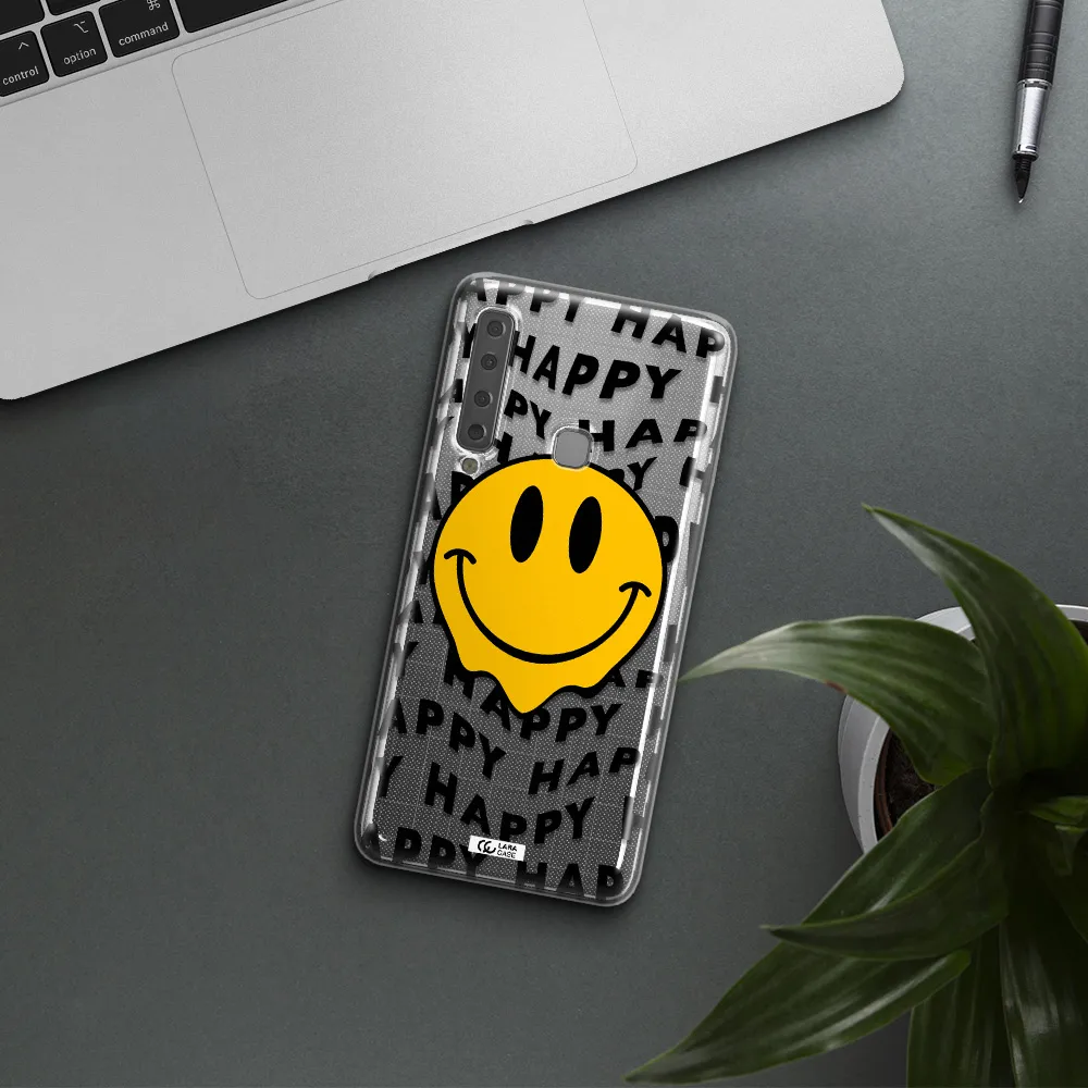 Happy Emoji Samsung A9 2018 Clear TPU Case