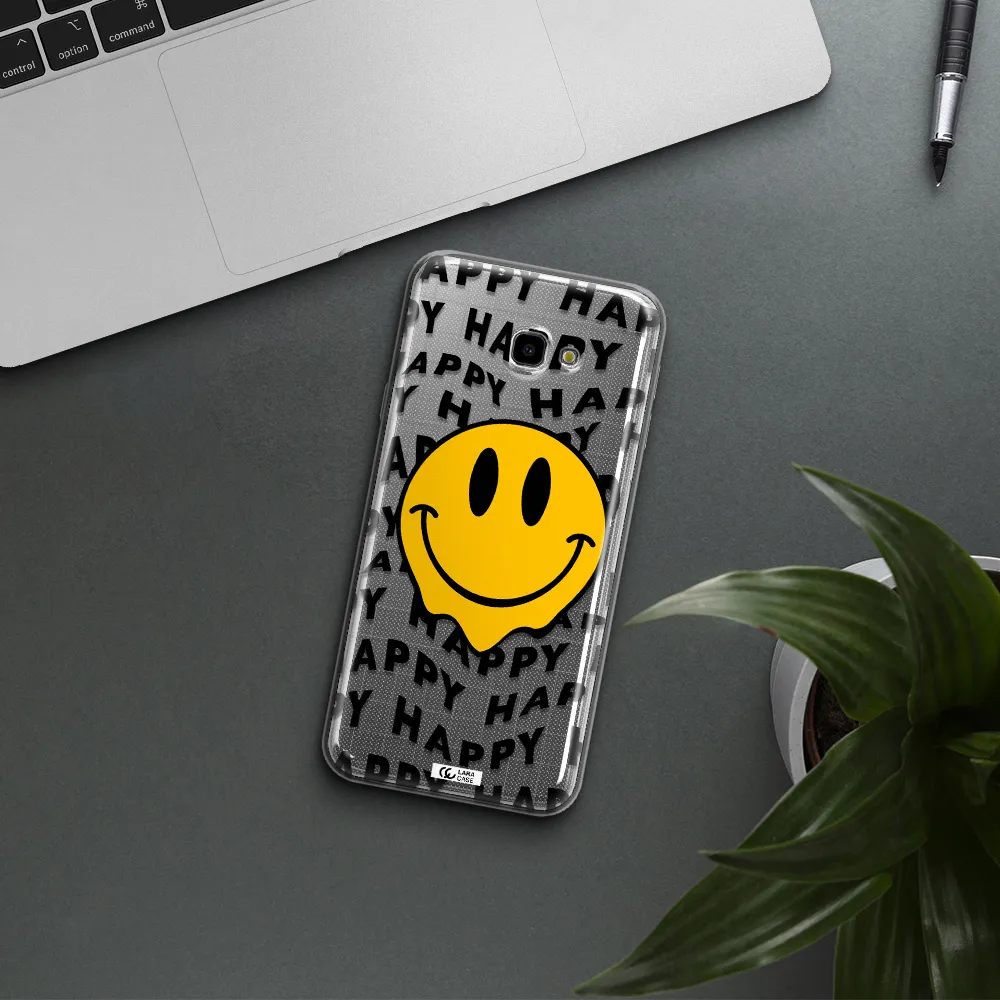 Happy Emoji Samsung J4 Plus Clear TPU Case