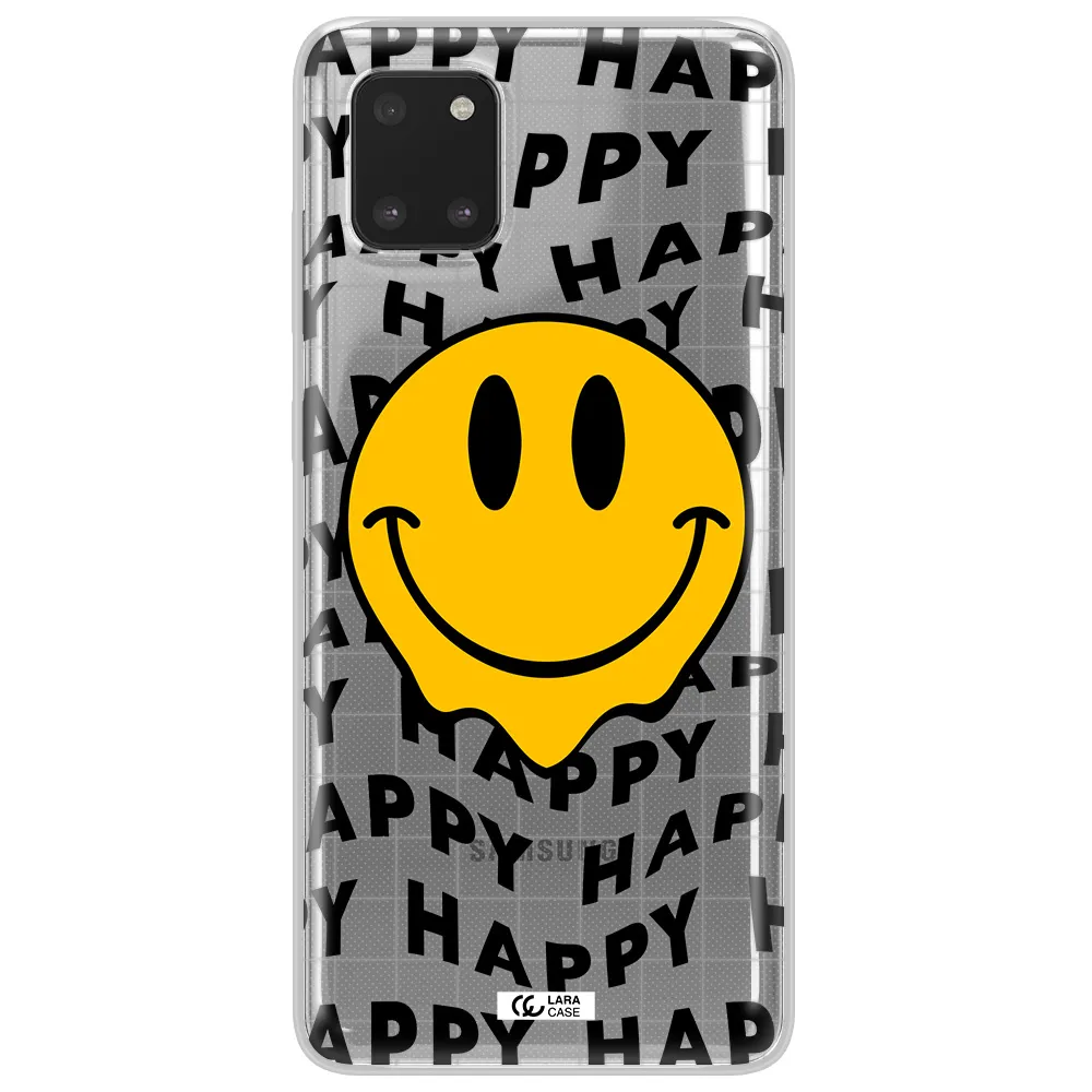 Happy Emoji Samsung Note 10 Lite Clear TPU Case