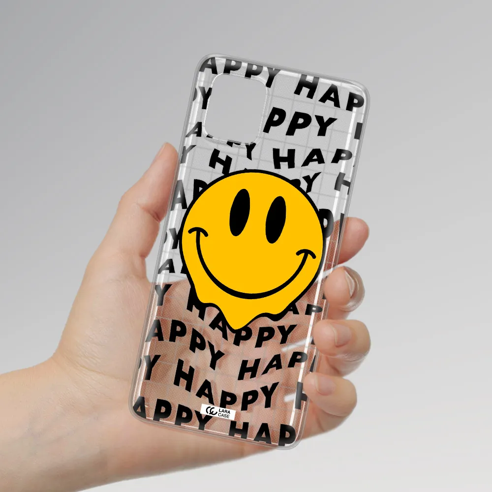 Happy Emoji Samsung Note 10 Lite Clear TPU Case