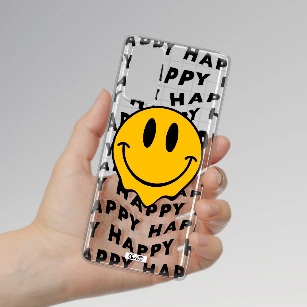 Happy Emoji Samsung Note 20 Clear TPU Case