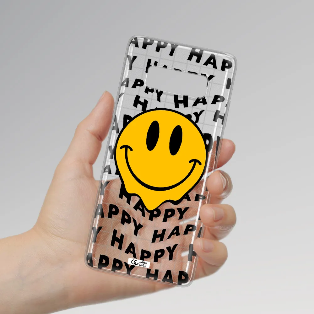Happy Emoji Samsung Note 8 Clear TPU Case